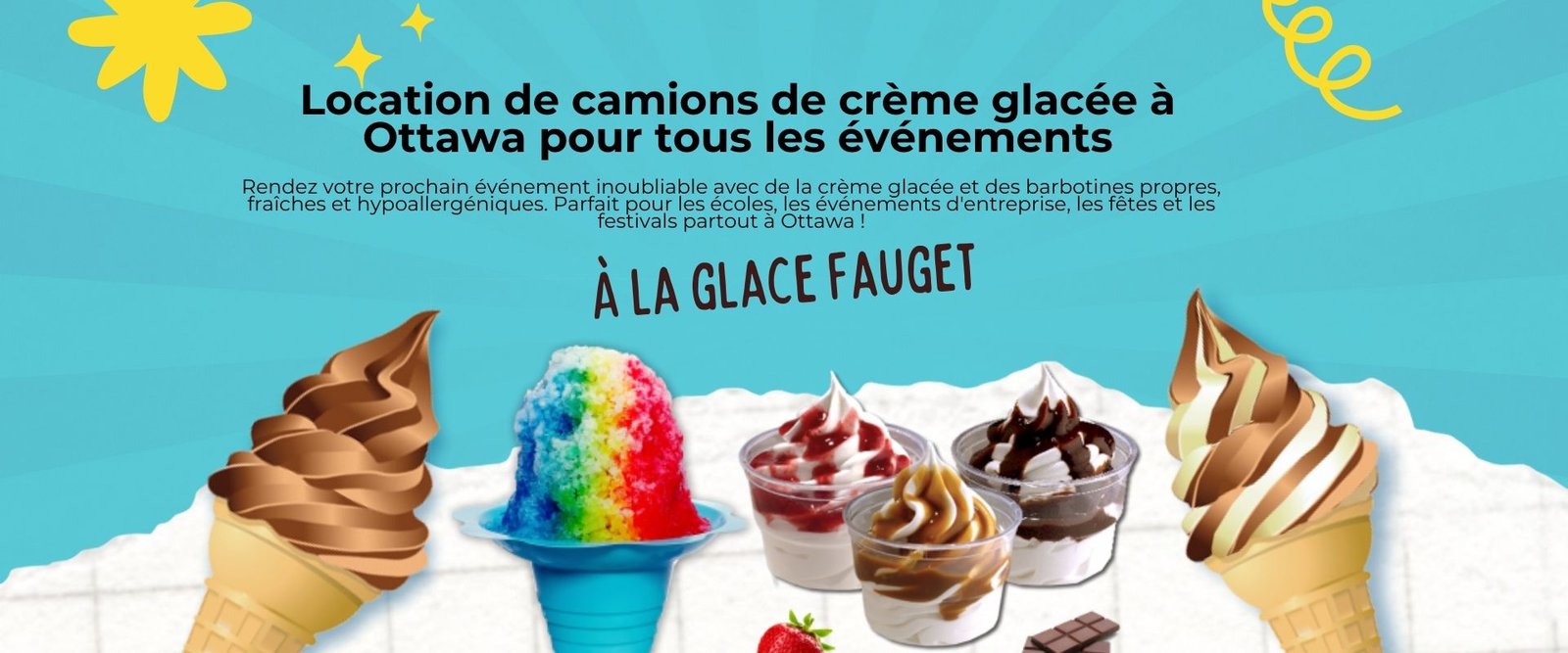 Blue and Yellow Illustrative Ice Cream Banner (3)